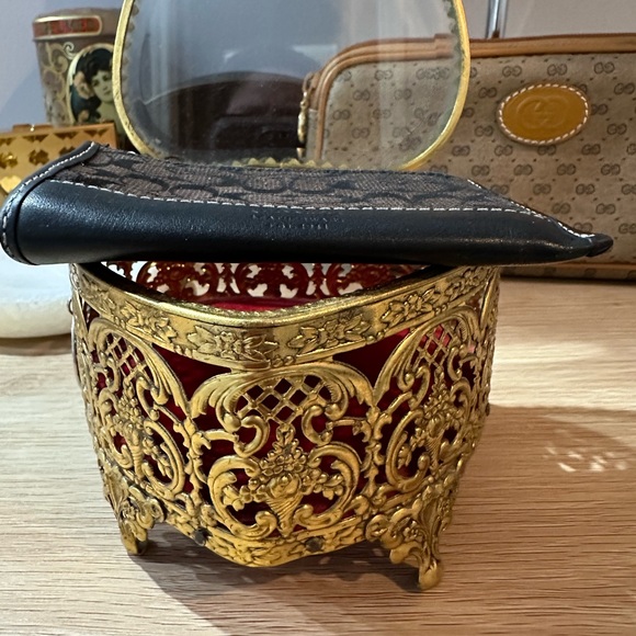 Vintage Coach Leatherware signature canvas and leather key/cardholder - EUC - Picture 7 of 10